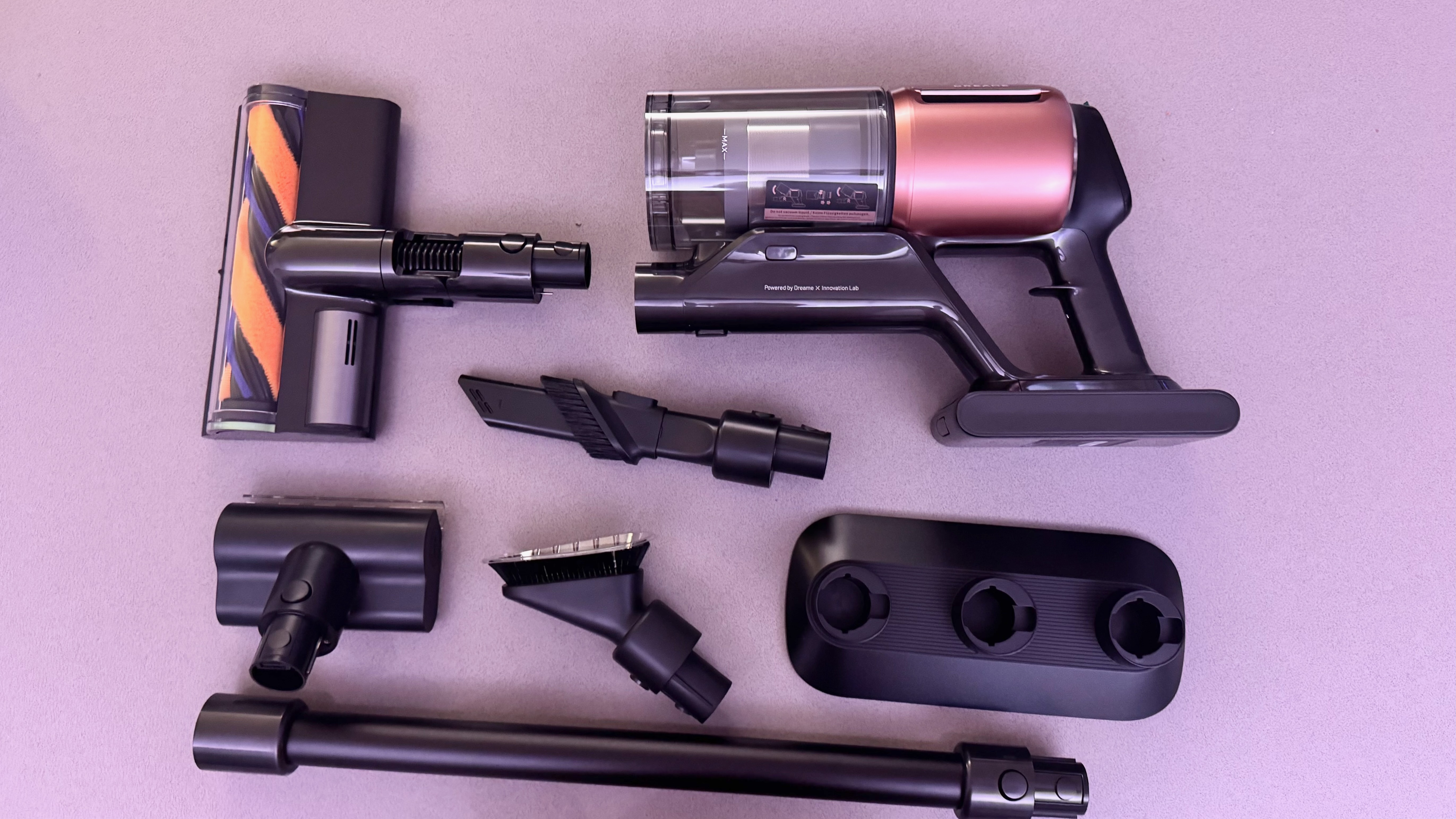 All parts of the Dreame Z20 cordless vacuum