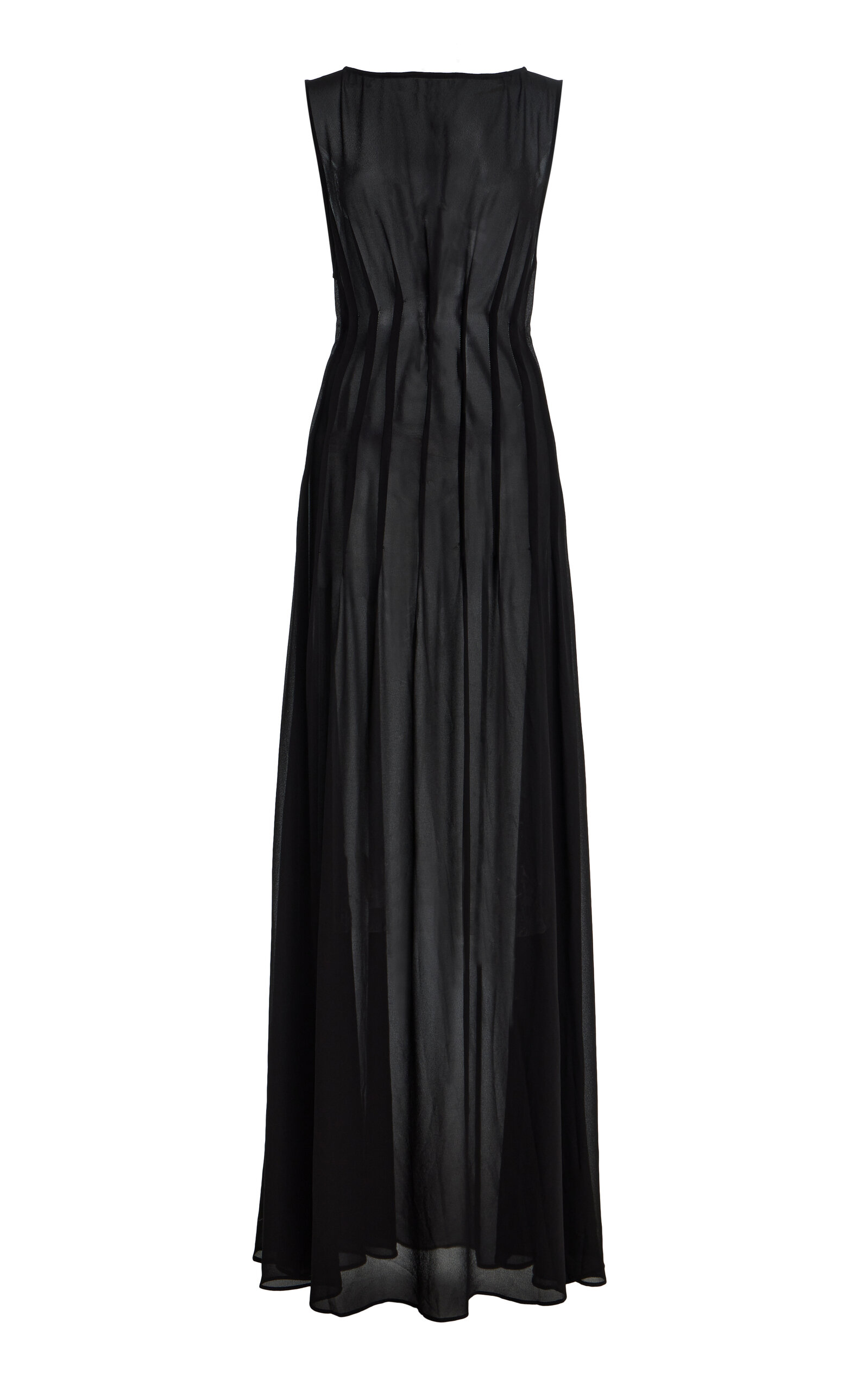 Audrey Crepe-Georgette Maxi Dress