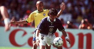 Scotland take on Brazil at France 98