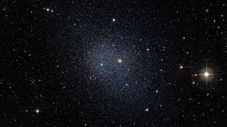The Fornax dwarf galaxy, which is one of about 59 known dwarf satellite galaxies of our Milky Way.