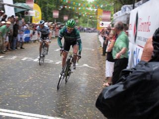 Voeckler proved to be the strongest this time.