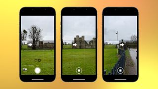 Capture a panorama on iPhone