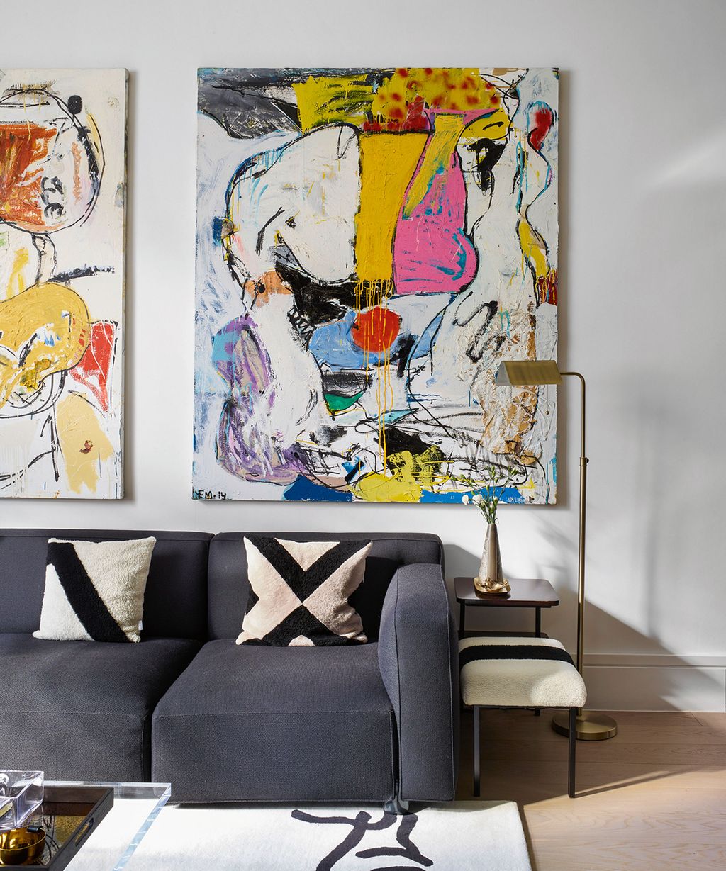 Living room art ideas: 10 inspirational designs tips for walls | Homes ...