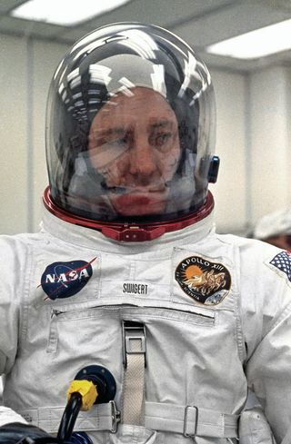 Apollo 13 Command Module Pilot Jack Swigert,