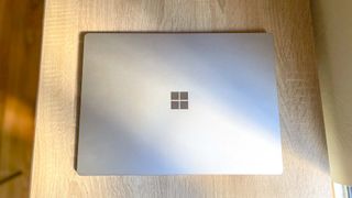 Surface Laptop 5 closed on desk