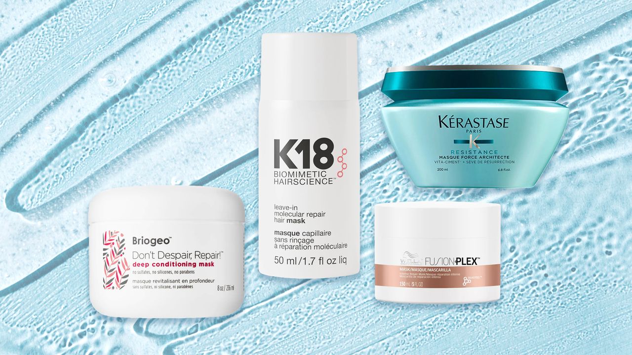 best deep conditioners including Kerastase, Briogeo, K18 hair mask