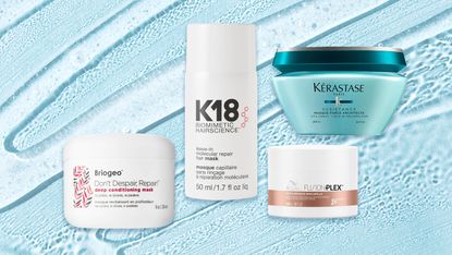 best deep conditioners including Kerastase, Briogeo, K18 hair mask