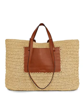 Ulla Johnson Lali Large Raffia Tote Bag