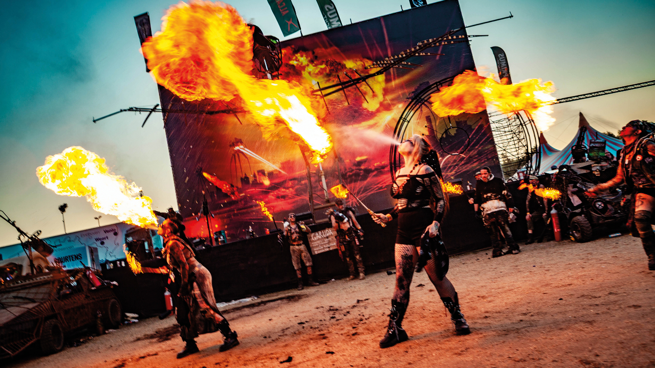 The Alcatraz festival grounds