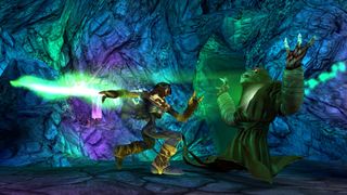 A screenshot of the upcoming Switch game, Legacy of Kain: Soul Reaver 1 & 2 remastered.