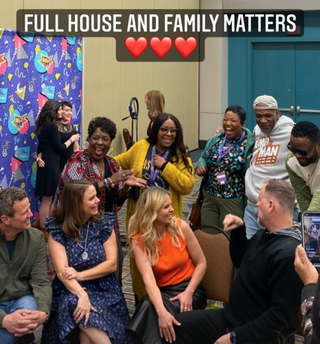 Full House and Family Matters cast at the 90sCon