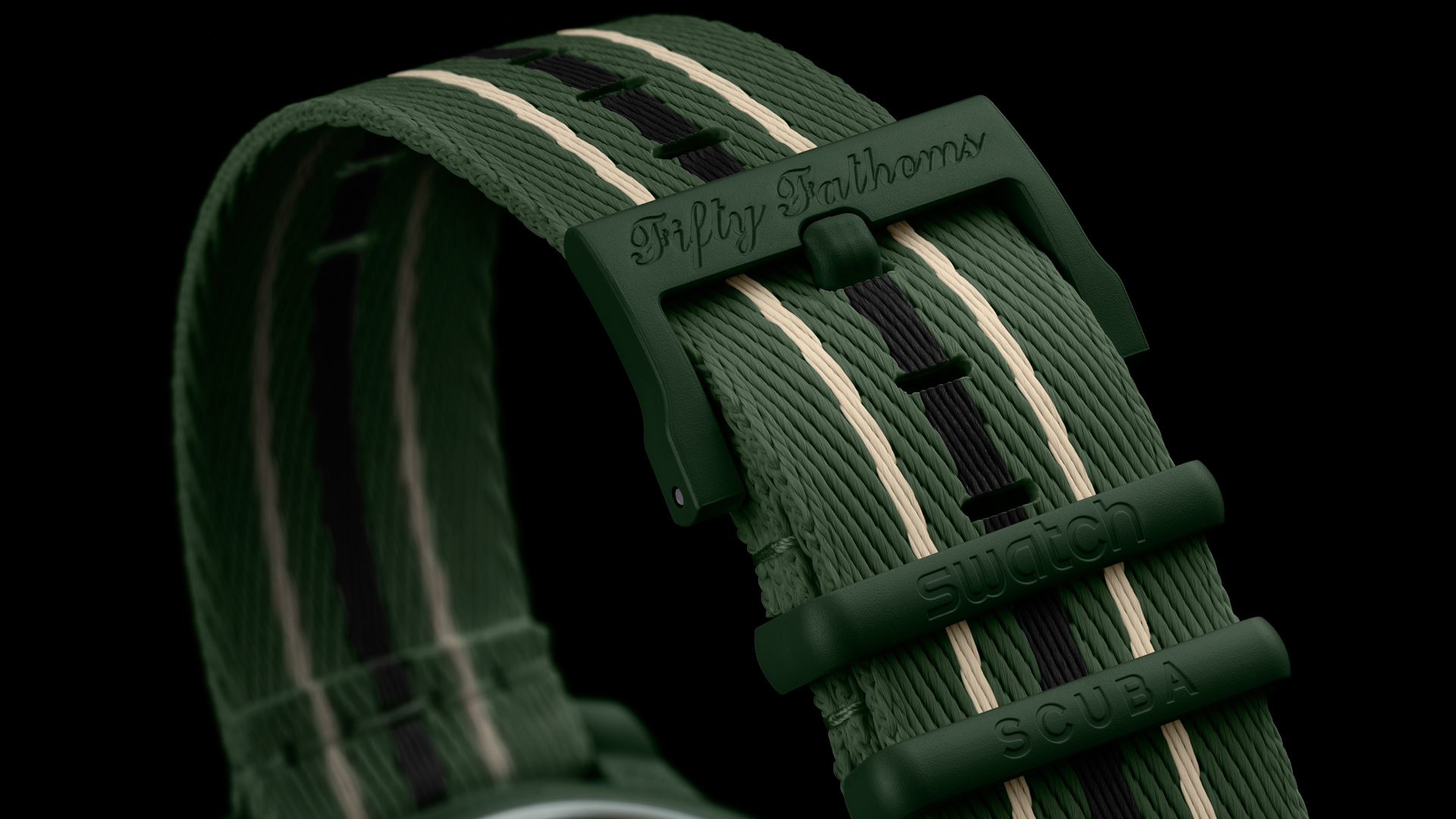 Blancpain x Swatch Fifty Fathoms Green Abyss