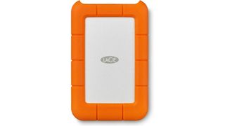 Stock photo of the LaCie Rugged hard drive
