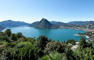 Lake Lugano, Switzerland