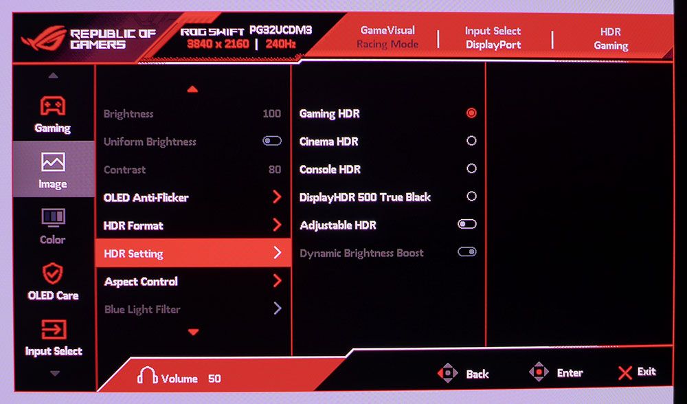 Asus ROG Swift PG32UCDM3
