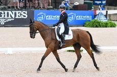 WEG eventing dressage Gemma Tattersall