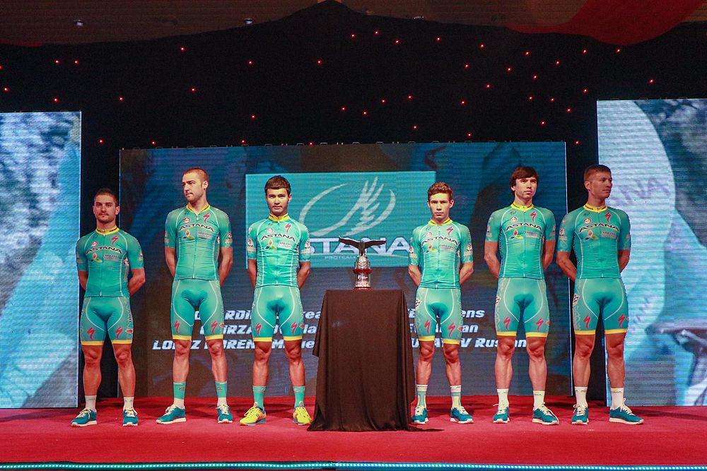 Astana at the Tour de Langkawi presentation