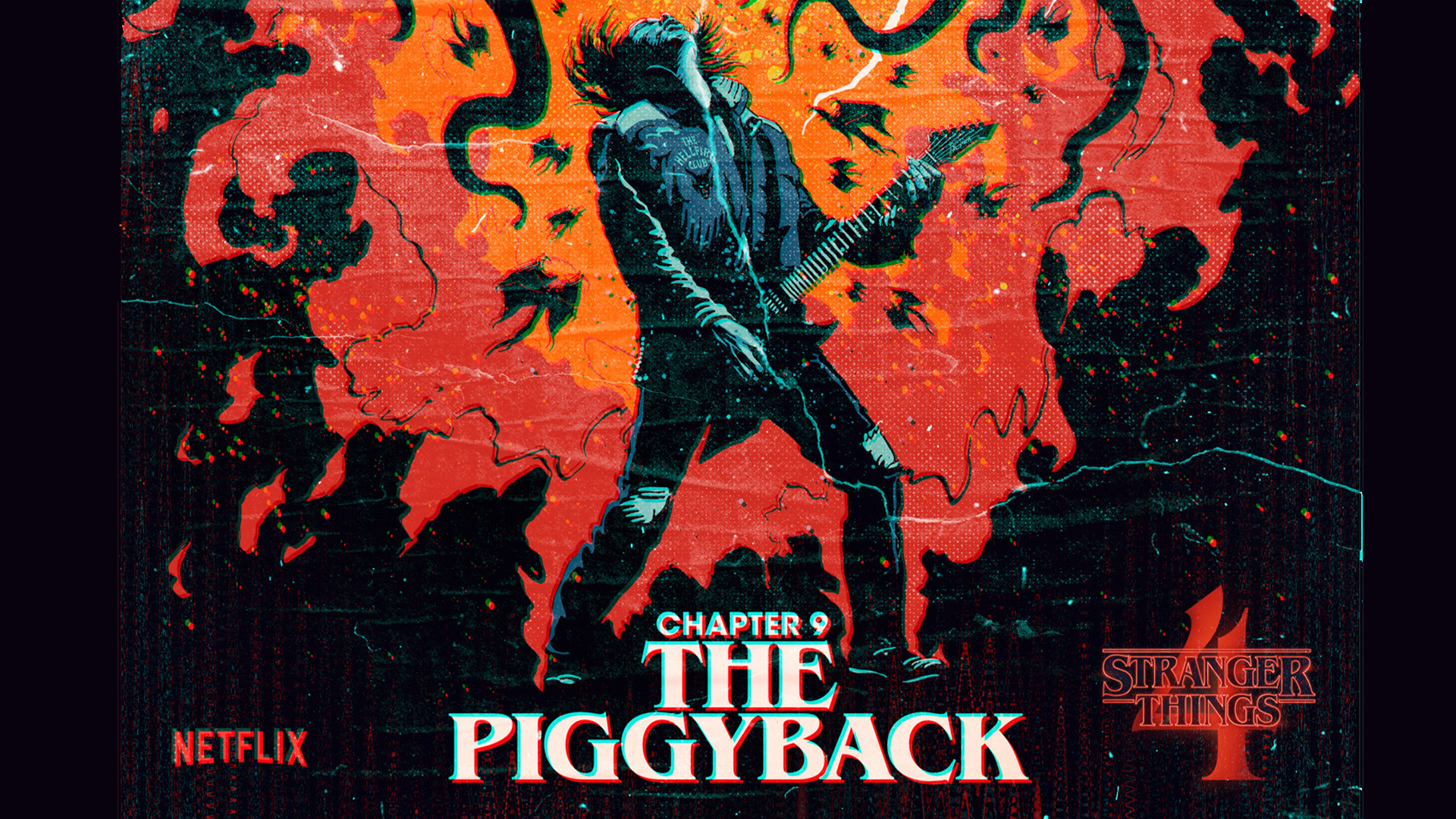 Poster Stranger Things 4 - Chapter 9 The Piggback, Wall Art, Gifts &  Merchandise