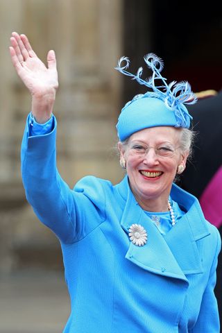 royal hat Queen Margrethe II of Denmark