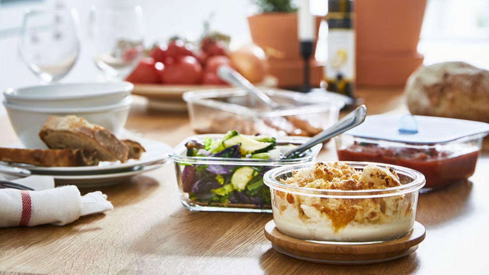 IKEA's Glass Containers Are Sleek, Durable and Affordable