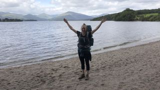 Adventure is what you make of it: Catherine by a loch