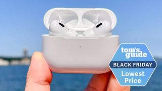 Apple AirPods Pro 2 with Black Friday lowest price deal tag