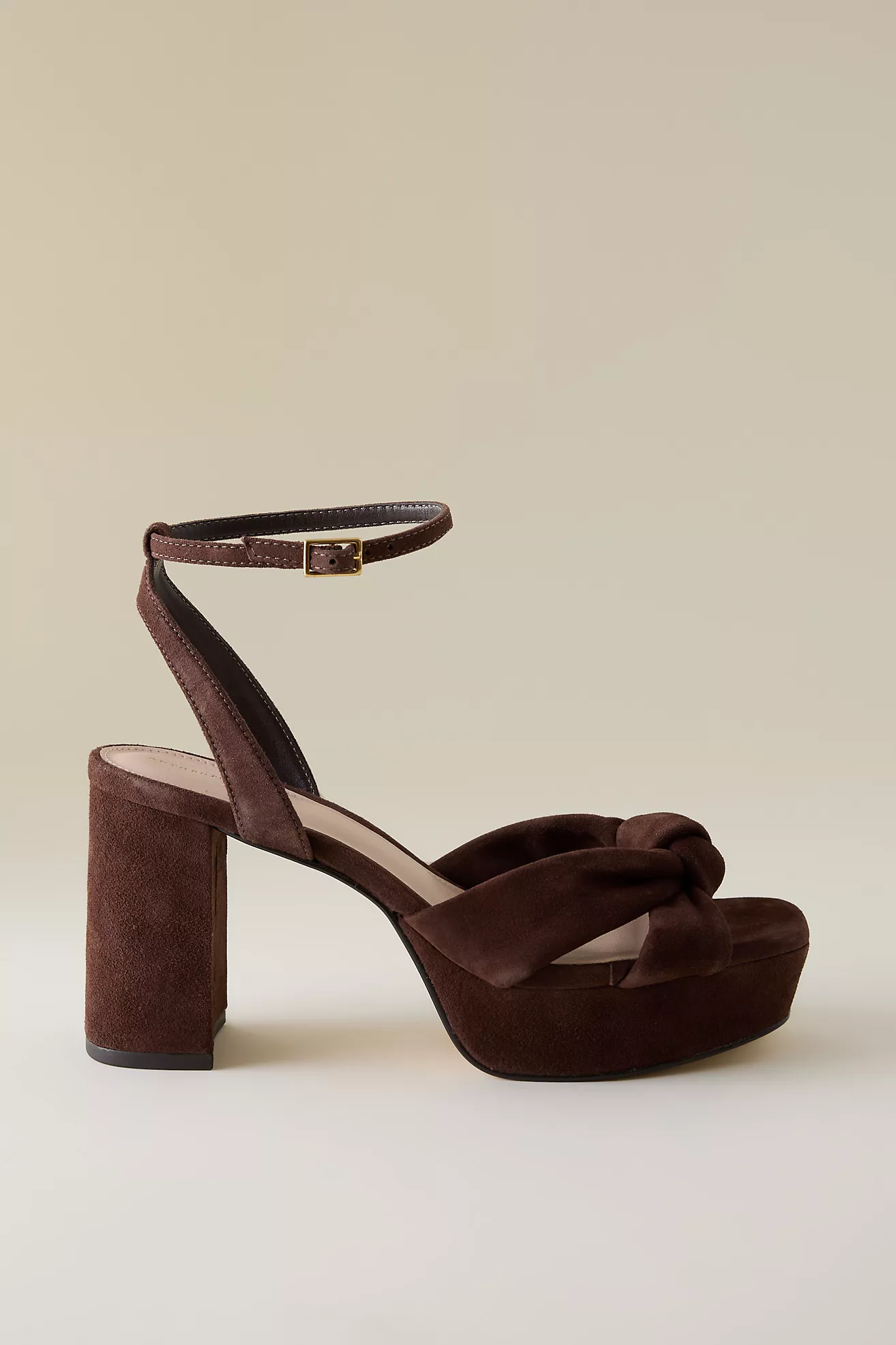 By Anthropologie Knot Platform Heels