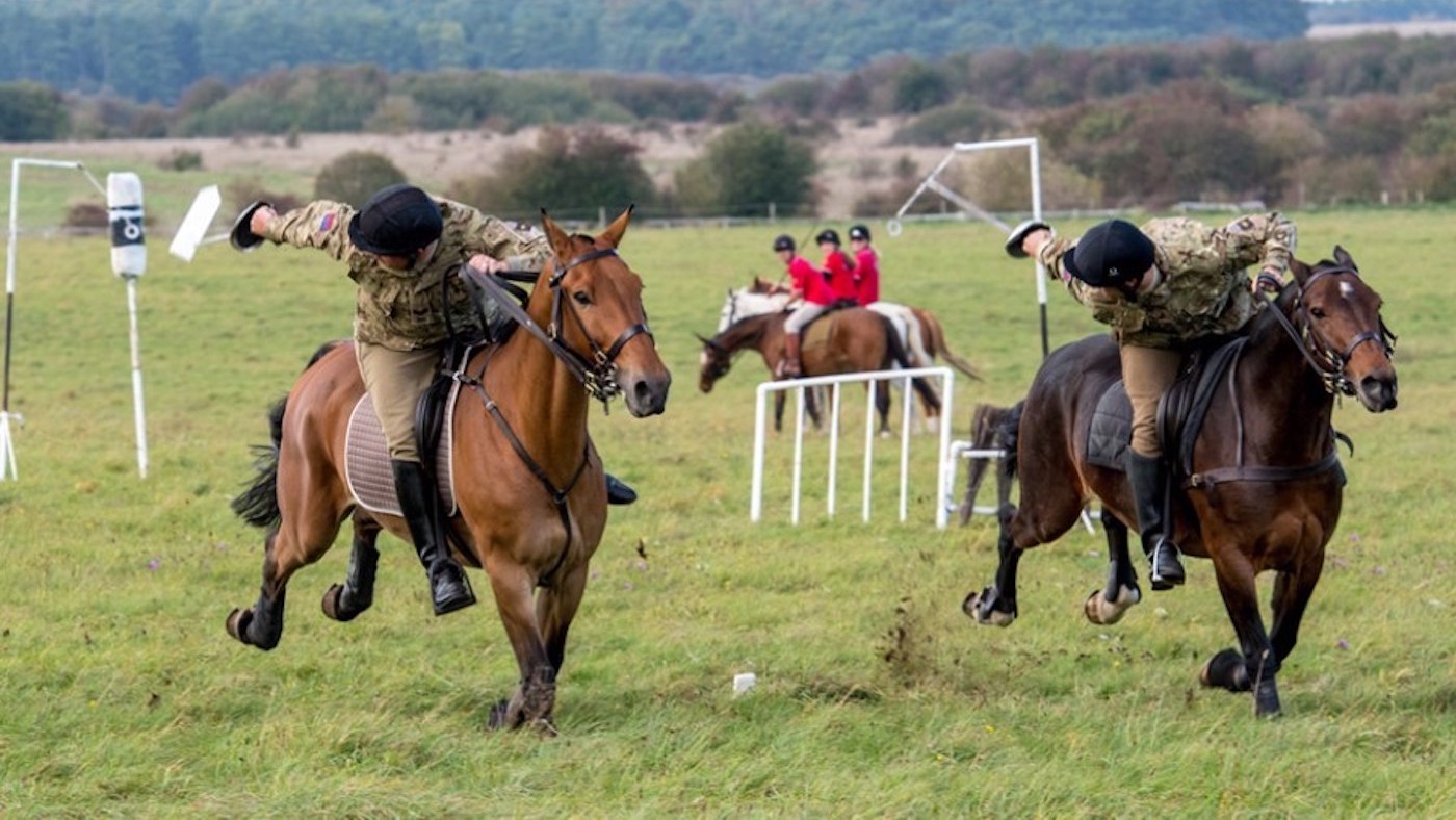 tentpegging