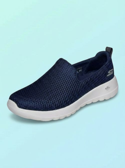 Skechers Women's Go Walk Joy Sneaker, Navy/White, 8