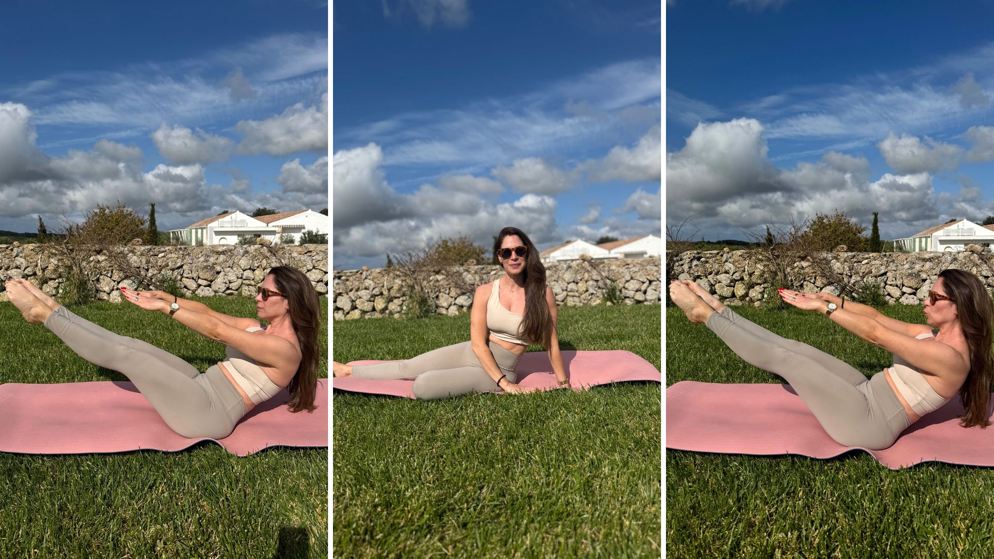 Health writer Anna trying a Pilates teaser every day