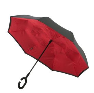 Clifton Inverted Umbrella with red inside