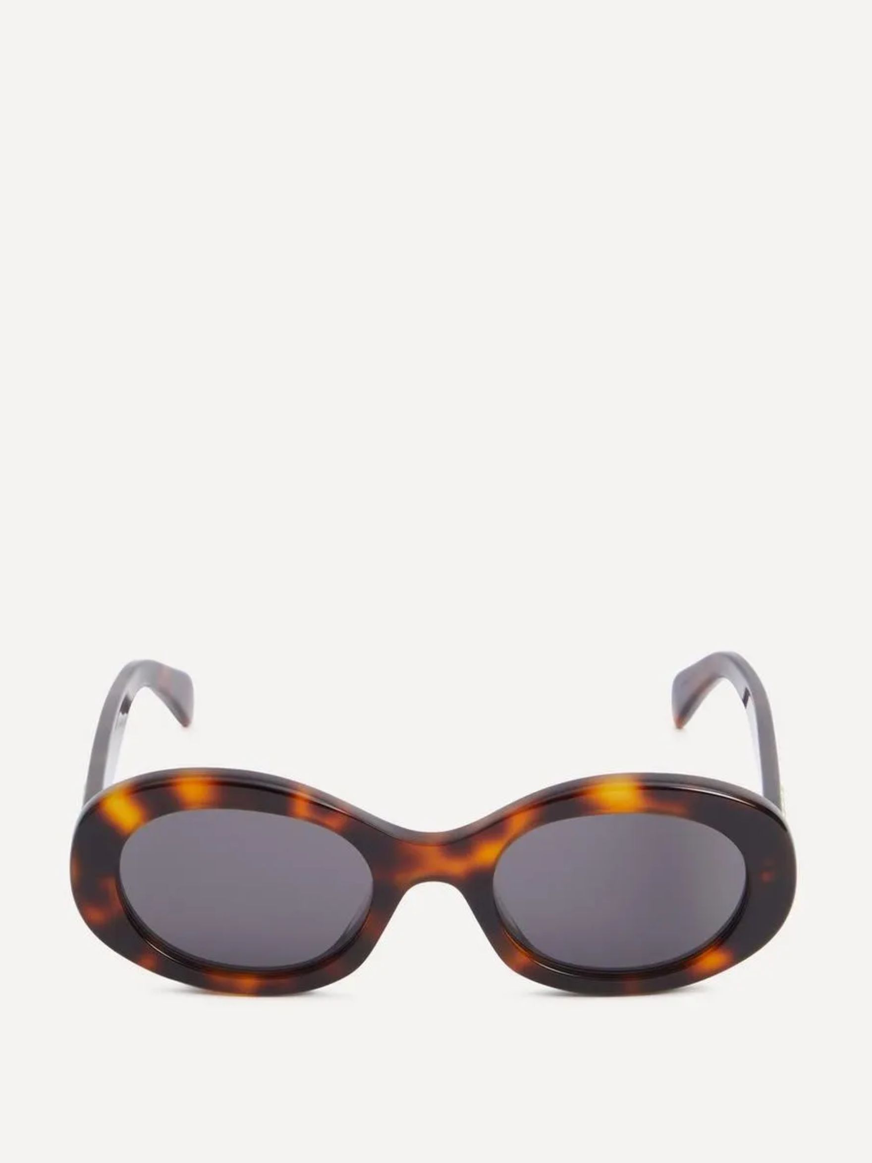 Triomphe Oval Acetate Sunglasses