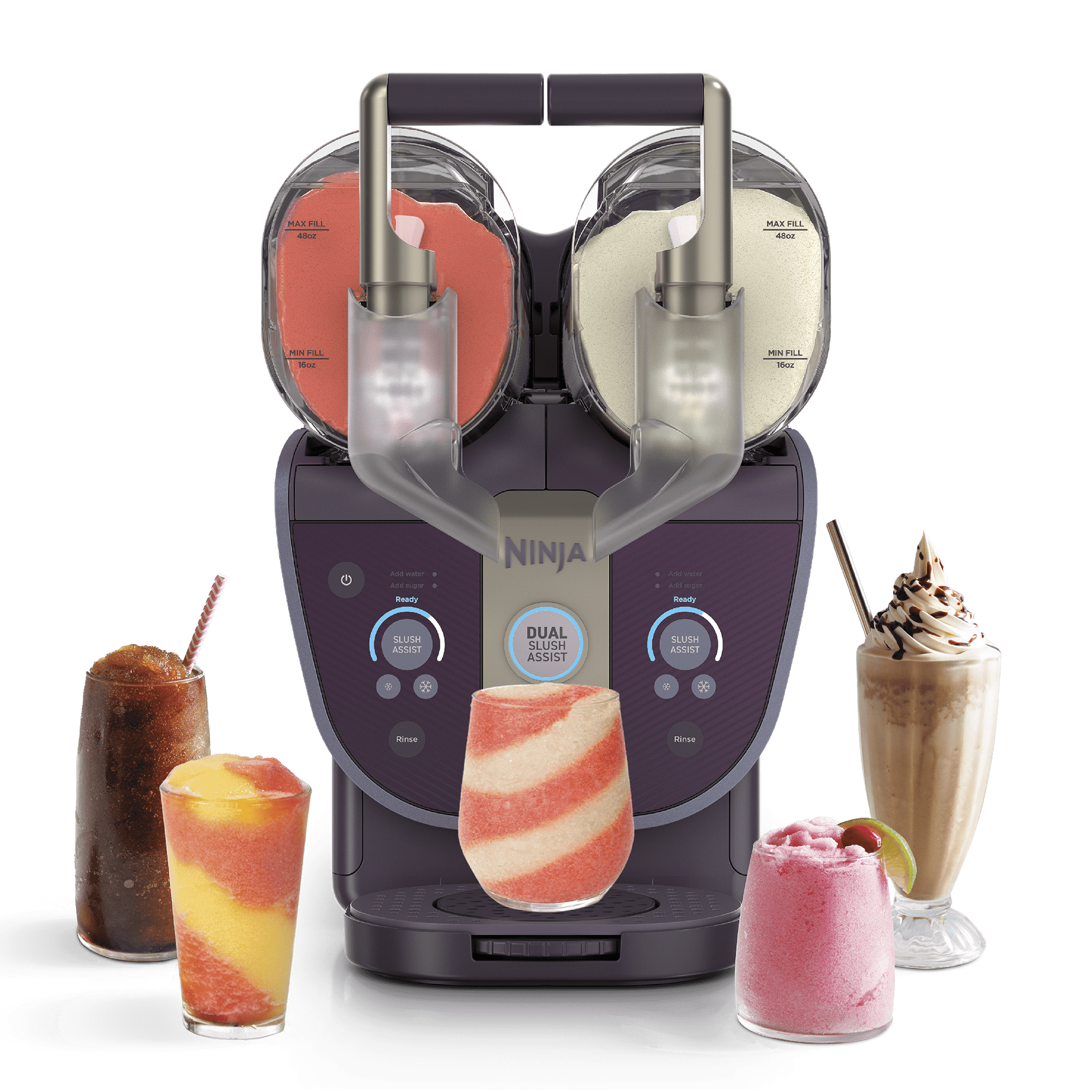 Ninja&amp;trade; Slushi&amp;trade; Twist Slushie Machine in Purple, 10+ Servings