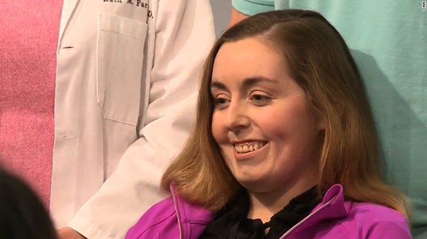 Lindsey, the first woman in the U.S. to receive a uterus transplant.