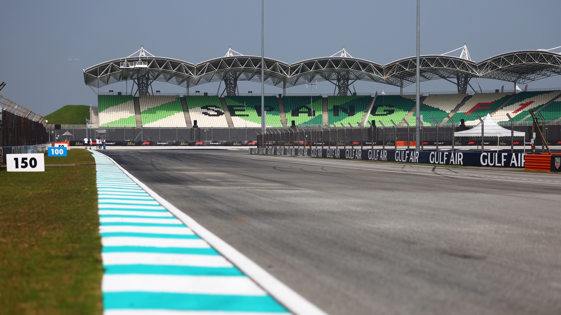 A general view of Sepang International Circuit in Kuala Lumpur, Malaysia