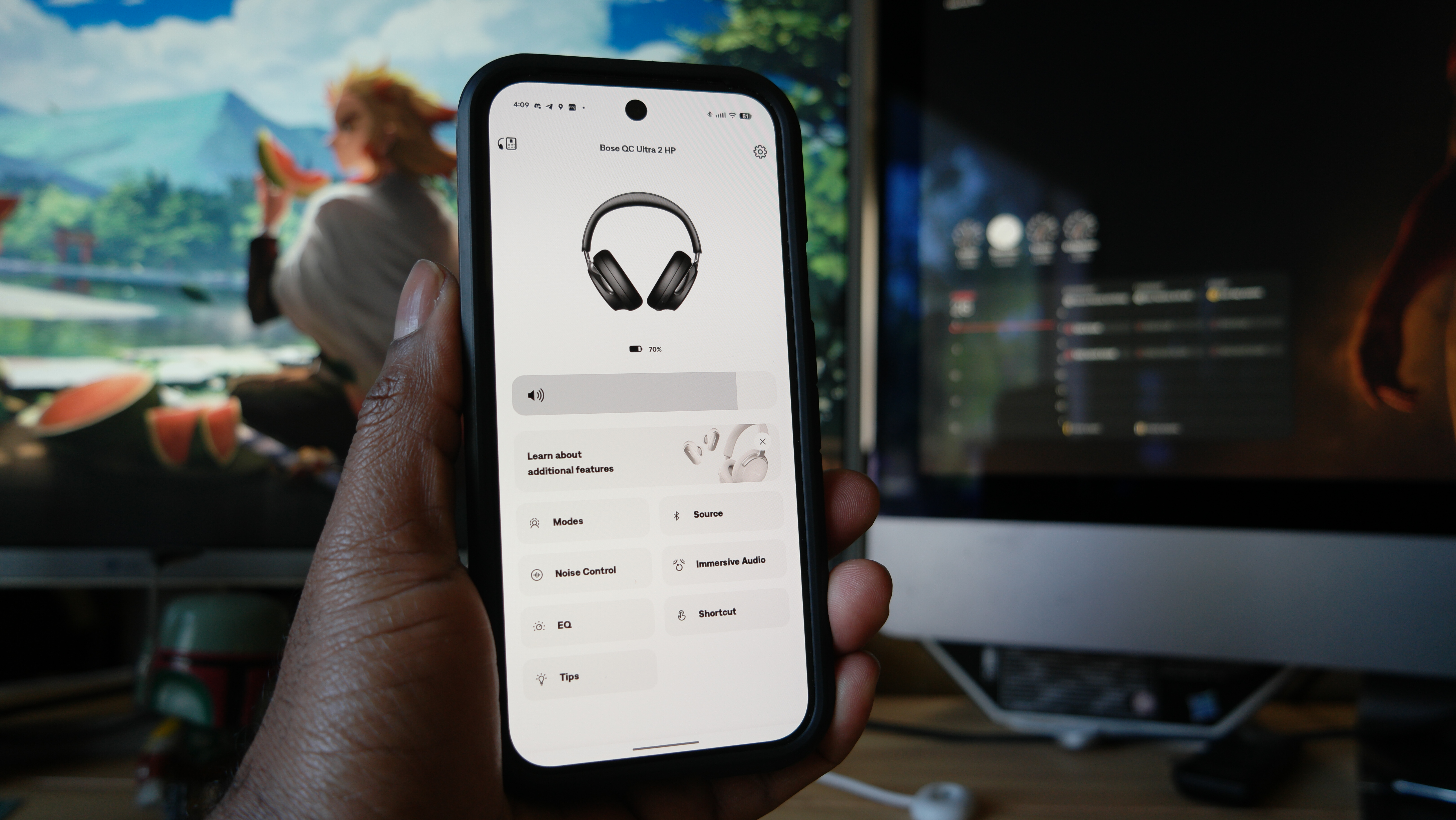 Bose QuietComfort Ultra Headphones (2nd Gen) Bose app