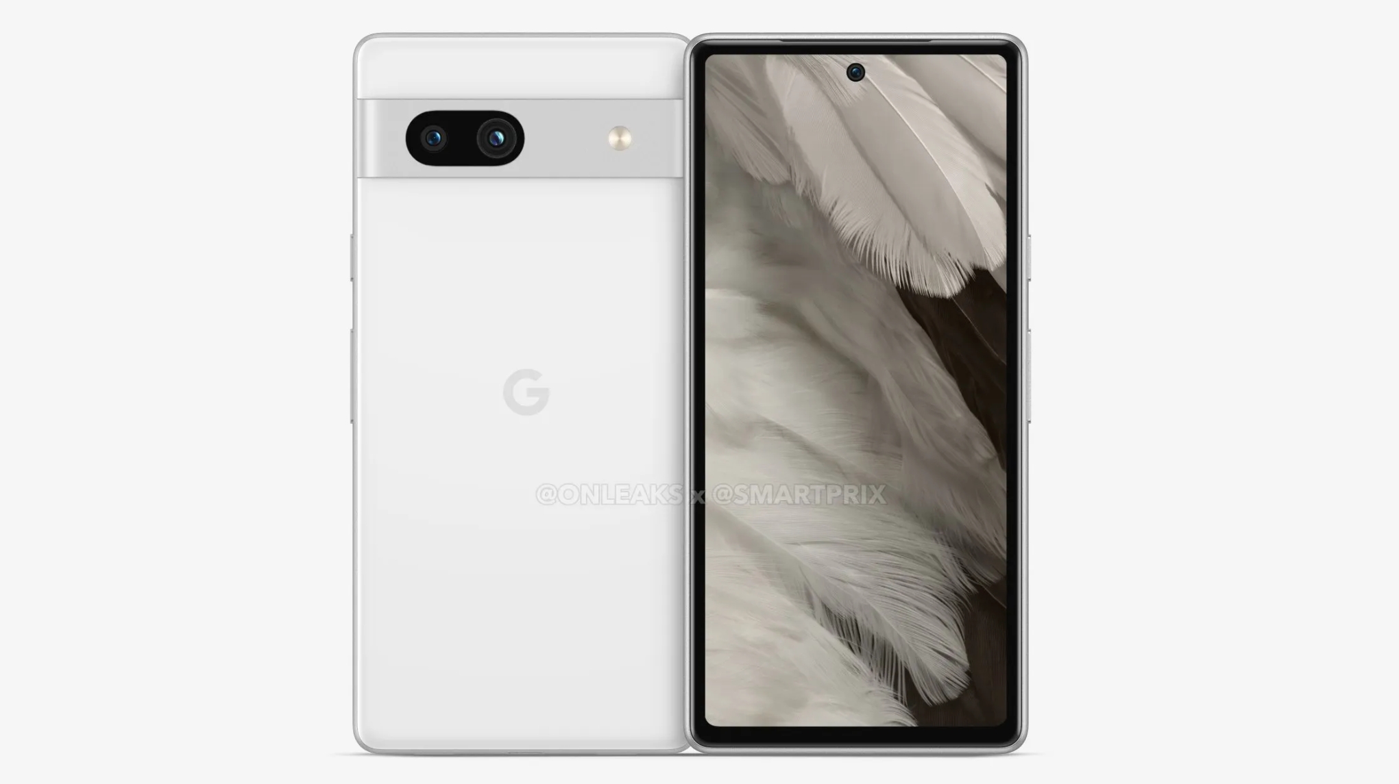 An unofficial render of the Pixel 7a