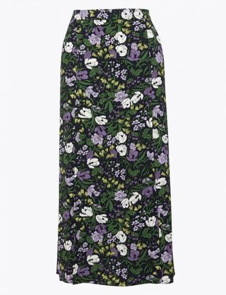 M&S floral skirt