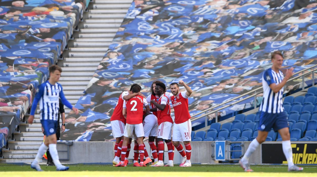 Premier League football has returned behind closed doors as the coronavirus pandemic continues.