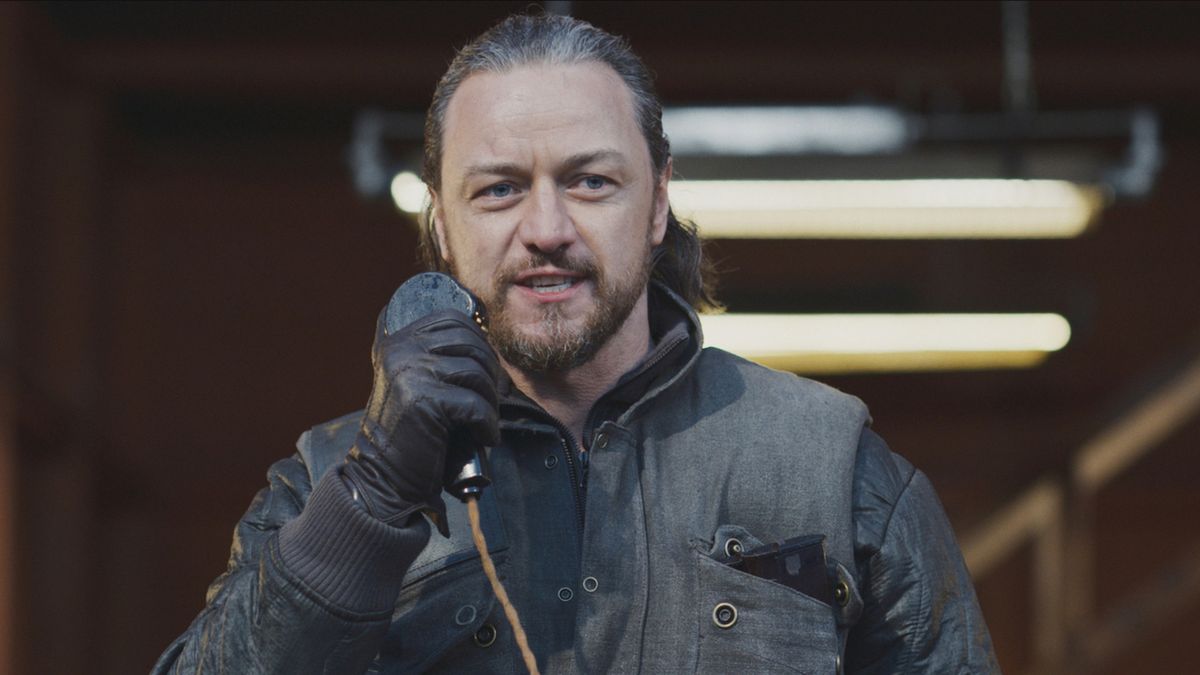 James McAvoy as Asriel in His Dark Materials Season 3