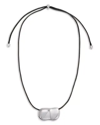 Heaven Mayhem, Pebble Adjustable Cord Pendant Necklace