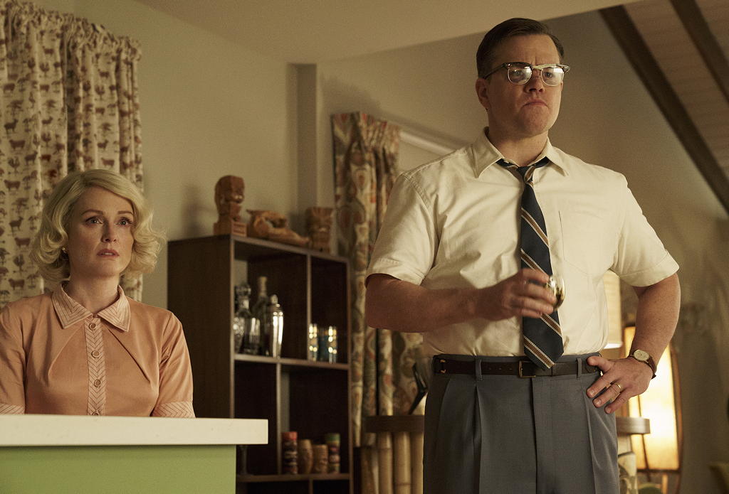 TV tonight Julianne Moore and Matt Damon star.