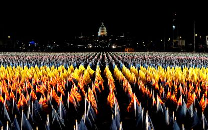 A "Field of Flags" for Biden inauguration