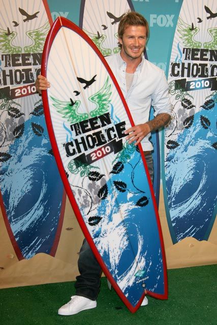 David Beckham at the 2010 Teen Choice Awards