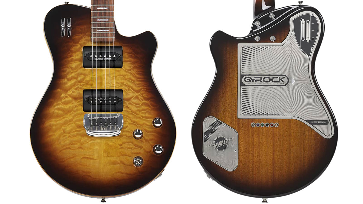 Wild Custom Guitars Gyrock pickup system