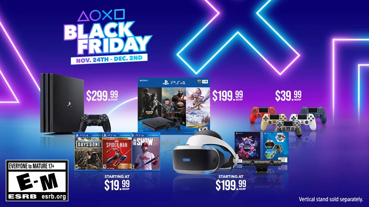 ps4 video games black friday
