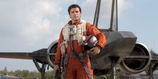 Poe Dameron in X-wing pilot uniform