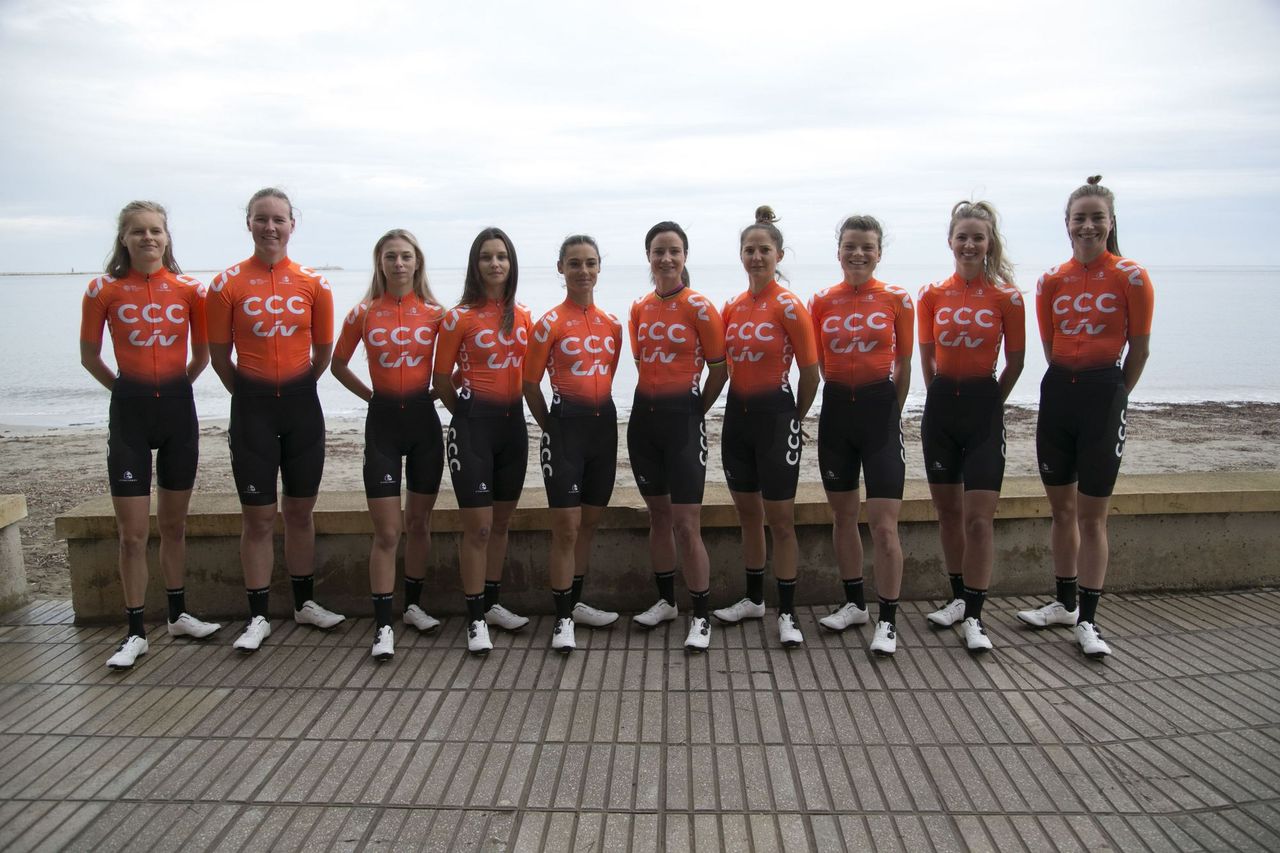 The new CCC-Liv women's team