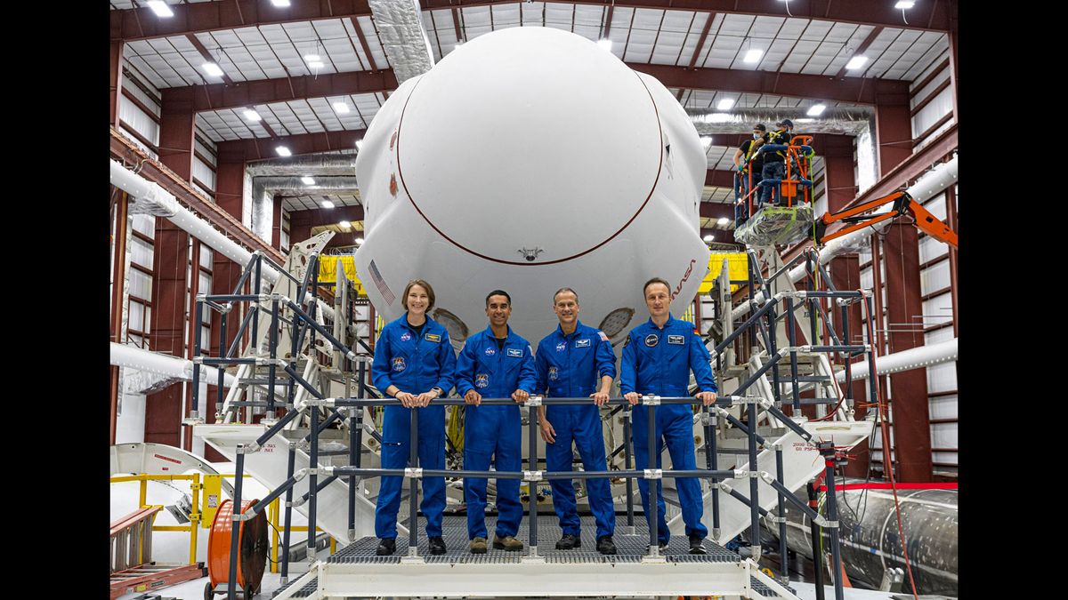 SpaceX is launching over 200 experiments to space with Crew-3 astronauts on Hall..