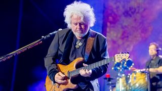 Steve Lukather performs in concert with Ringo Starr at Forest Hills Stadium on October 01, 2026 in New York City
